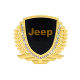 Jeep Metal Diamond Car Rear Sticker Auto Window Emblem Badge Decal