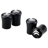 4pcs/set Citroen Logo Car Air Valve Stem Caps Auto Tyre Valve Covers with Wrench