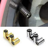 4pcs/set Hyundai Genesis Car Wheel Tire Air Covers Dust Proof Tire Valve Caps