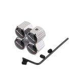 4pcs/set Nissan Nismo GTR Anti-Theft Car Air Valve Stem Cap Auto Tyre Valve Covers