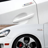 2pcs Subaru STI Metal Car Fender Side Badge Decal Rear Emblem Sticker