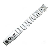 Chevrolet Allison DURAMAX Logo ABS Car Rear Sticker Decal Auto Trunk Embelm Badge
