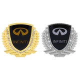 Infiniti Metal Diamond Car Rear Sticker Trunk Emblem Badge Decal