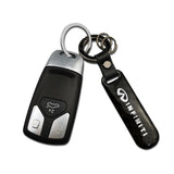 Infiniti Carbon Fiber Car Logo Keychain Keyring