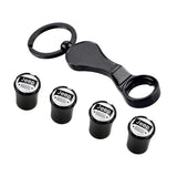 4pcs/set Jeep Logo Car Air Valve Stem Caps Auto Tyre Valve Covers with Wrench