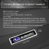 2pcs/set Subaru STI Logo Metal Car Side Sticker Auto Emblem Badge