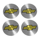 4pcs/set 56mm Chevrolet Car Wheel Center Hub Sticker Decal