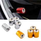 4pcs/set Peugeot Car Air Valve Stem Cap Auto Tyre Valve Covers