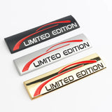 For Accord Pilot Civic Odyssey CRV HRV Jazz City Crosstour Car Sticker Chrome Limited Edition Emblem Decals Accessories