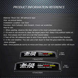 Honda Mugen Power Logo Car Door Protection Sticker Anti-Scratch Decal Bumper Strip