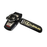Lexus Carbon Fiber Car Logo Keychain Keyring