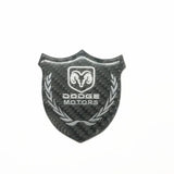 Dodge Metal Carbon Fiber Car Rear Sticker Shield Trunk Emblem Badge Decal