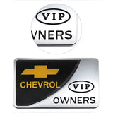 Chevrolet VIP OWNERS Metal Car Stickers Rear Emblem Badge