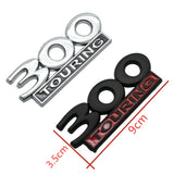 Dodge 300 TOURING Logo Metal Car Rear Sticker Emblem Badge Decal