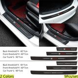 Honda Carbon Fiber Car Door Threshold Scratch Proof Sticker Decal