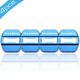 4pcs/set Nissan Nismo Stainless Steel Car Door Lock Cover Protection