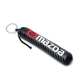 Mazda Carbon Fiber Car Keyring Keychain