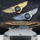 KIA Angle Wings Metal Car Front Center Sticker Grille Emblem