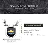 Chevrolet ABS Deer Car Rear Sticker Shield Trunk Emblem Badge Decal