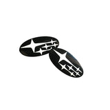 Acrylic Car Front Hood Emblem Rear Badge Sticker for Subaru Forester 2017 2018 2019 2020 2021