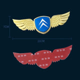 Citroen Metal Wings Car Front Sticker Emblem Badge Decal