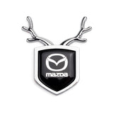 Mazda ABS Deer Car Rear Sticker Shield Trunk Emblem Badge Decal
