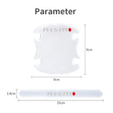 Nissan Nismo Car Door Bowl Handle Anti-collision Protective Stickers Scratches Film