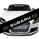 130*21cm Subaru Car Front Trunk Window Windshield Sunshade Sticker Decal