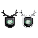 Land Rover ABS Deer Car Rear Sticker Shield Trunk Emblem Badge Decal