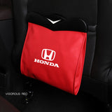 Leather Car Garbage Trash Can Seat Back Hanging Storage Bag for Accord Civic CRV Amaze Odyssey Crosstour HRV NSX Insight