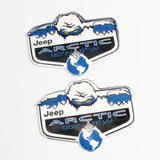 Jeep ARCTIC Metal Car Rear Sticker Decal Auto Body Side Emblem Badge