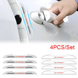 4pcs Chevrolet Car Door Bumper Strip Anti-collision Protection Sticker