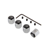 4pcs/set Mazda Anti-Theft Car Air Valve Stem Cap Auto Tyre Valve Covers