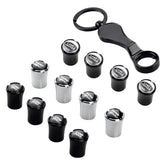 4pcs/set Land Rover Range Rover Logo Car Air Valve Stem Caps Auto Tyre Valve Covers