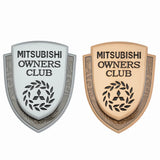 Mitsubishi Metal Shield Car Rear Sticker Auto Window Emblem Badge Decal