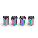 4pcs/set Nissan Logo Car Air Valve Stem Caps Auto Tyre Valve Covers