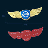 Nissan Metal Wings Car Front Sticker Emblem Badge Decal