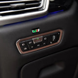 10pcs Skoda VRS Logo Epoxy Car Armrest Button Sticker