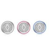 Renault Diamond Car Engine One-click Start Stop Button Cover Sticker