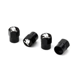 4pcs/set Skoda Car Air Valve Stem Cap Auto Tyre Valve Covers