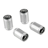 4pcs/set Opel Logo Matte Car Air Valve Stem Caps Auto Tyre Valve Covers