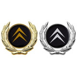 Citroen Metal Car Rear Sticker Trunk Emblem Badge Decal