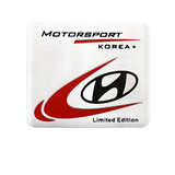 Hyundai Aluminum Alloy Car Body Sticker Nameplate Rear Emblem Badge Decal