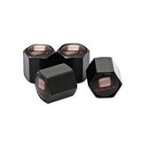 4pcs/set SEAT Car Air Valve Stem Cap Auto Tyre Valve Covers