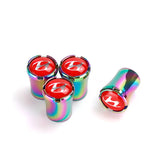 4pcs/set Hyundai Logo Car Air Valve Stem Caps Auto Tyre Valve Covers