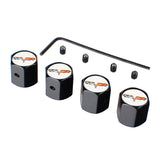 4pcs/set Chevrolet Corvette SS Anti-Theft Car Air Valve Stem Cap Auto Tyre Valve Covers