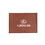 25*20CM for RX350 RX270 IS NX IS300 ES350 IS250 CT200H GS350 NX200T ES250 Car Suede Cleaning Towel Absorbent Accessorie