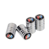 4pcs/set Buick Logo Car Air Valve Stem Caps Auto Tyre Valve Covers