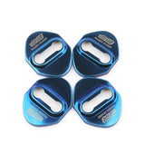 4pcs/set Honda Mugen Power Stainless Steel Car Door Lock Cover Protection