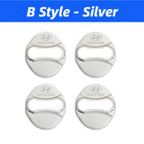 4pcs/set Hyundai Stainless Steel Car Door Lock Cover Protection